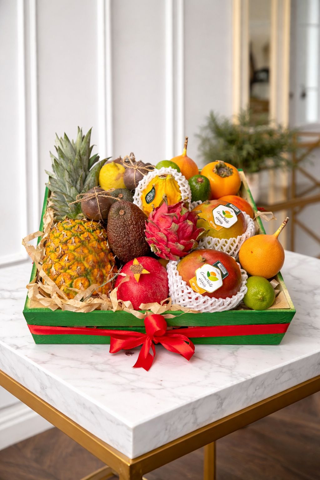 Cadou cu fructe „Nr. 8” — Mozaic Exotic delligiftshop.md