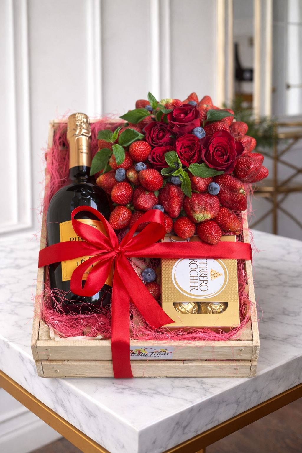 Cadou cu fructe „Nr. 11” — Eleganță Florală delligiftshop.md