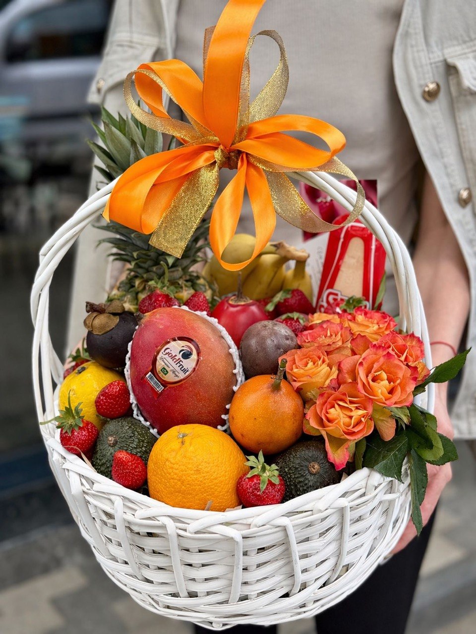 Cadou cu fructe Nr. 38 — Tropical Sunshine delligiftshop.md