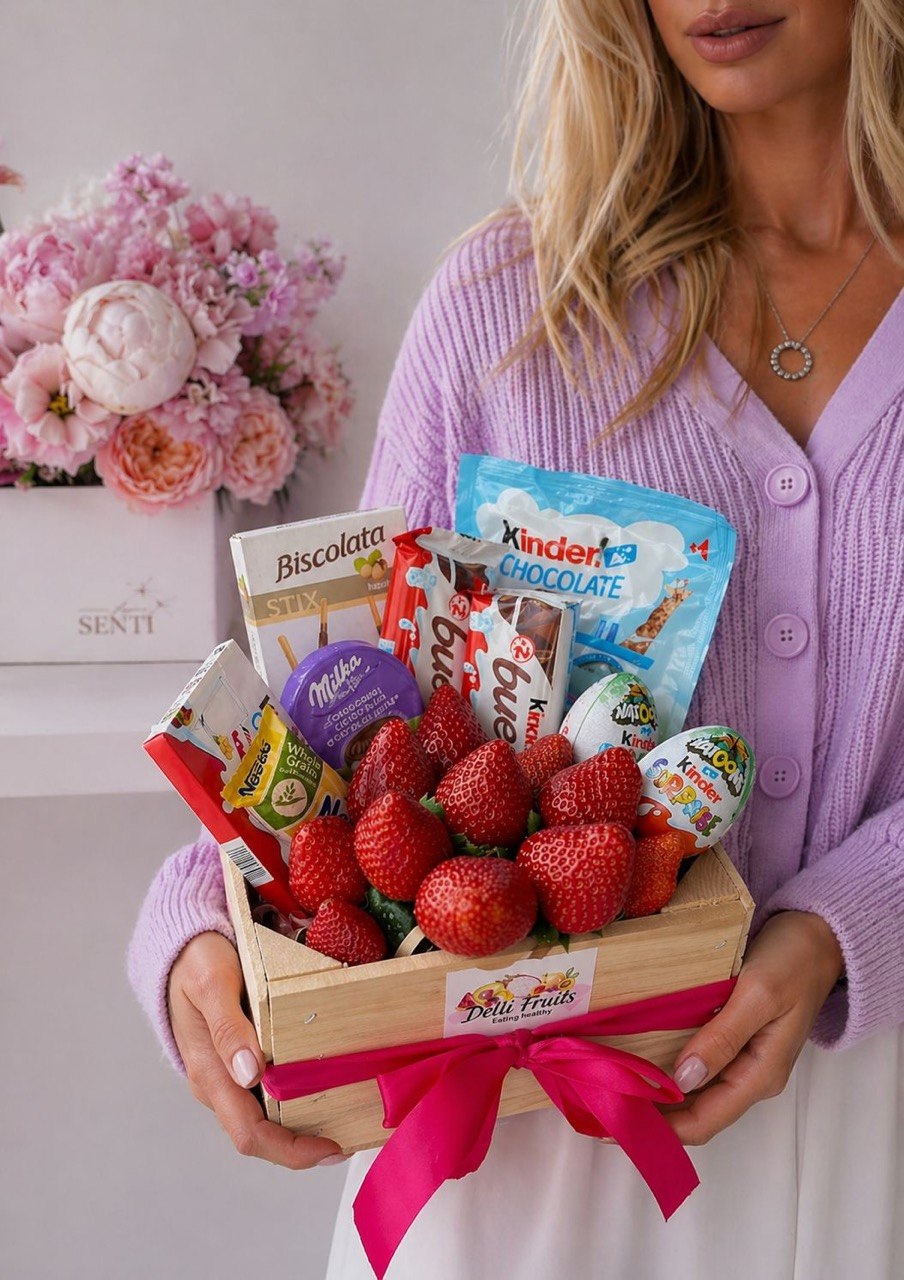 Cadou pentru Copii Nr. 2 — Sweet Strawberry Surprise delligiftshop.md