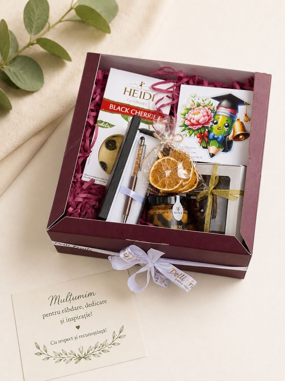 Cadou pentru profesori Nr. 30 — Gourmet & Stationery Box delligiftshop.md