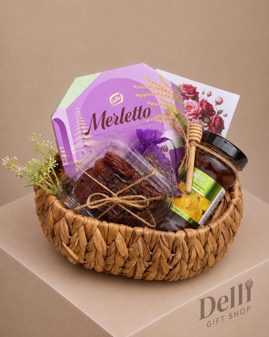 Cadou pentru profesori Nr. 40 — Coșul cu Note Dulci delligiftshop.md