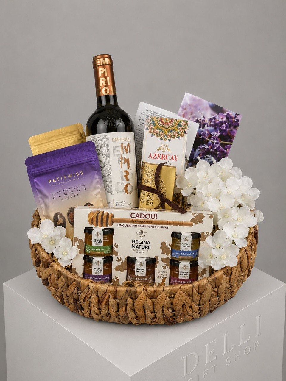 Cadou pentru profesori Nr. 46 — Coșul Selecție Regina Naturii delligiftshop.md