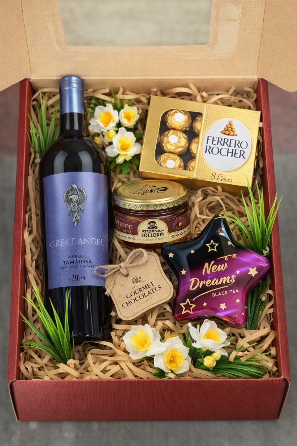 Cadou pentru profesori Nr. 66 — Cutia „Momente de Răsfăț” delligiftshop.md