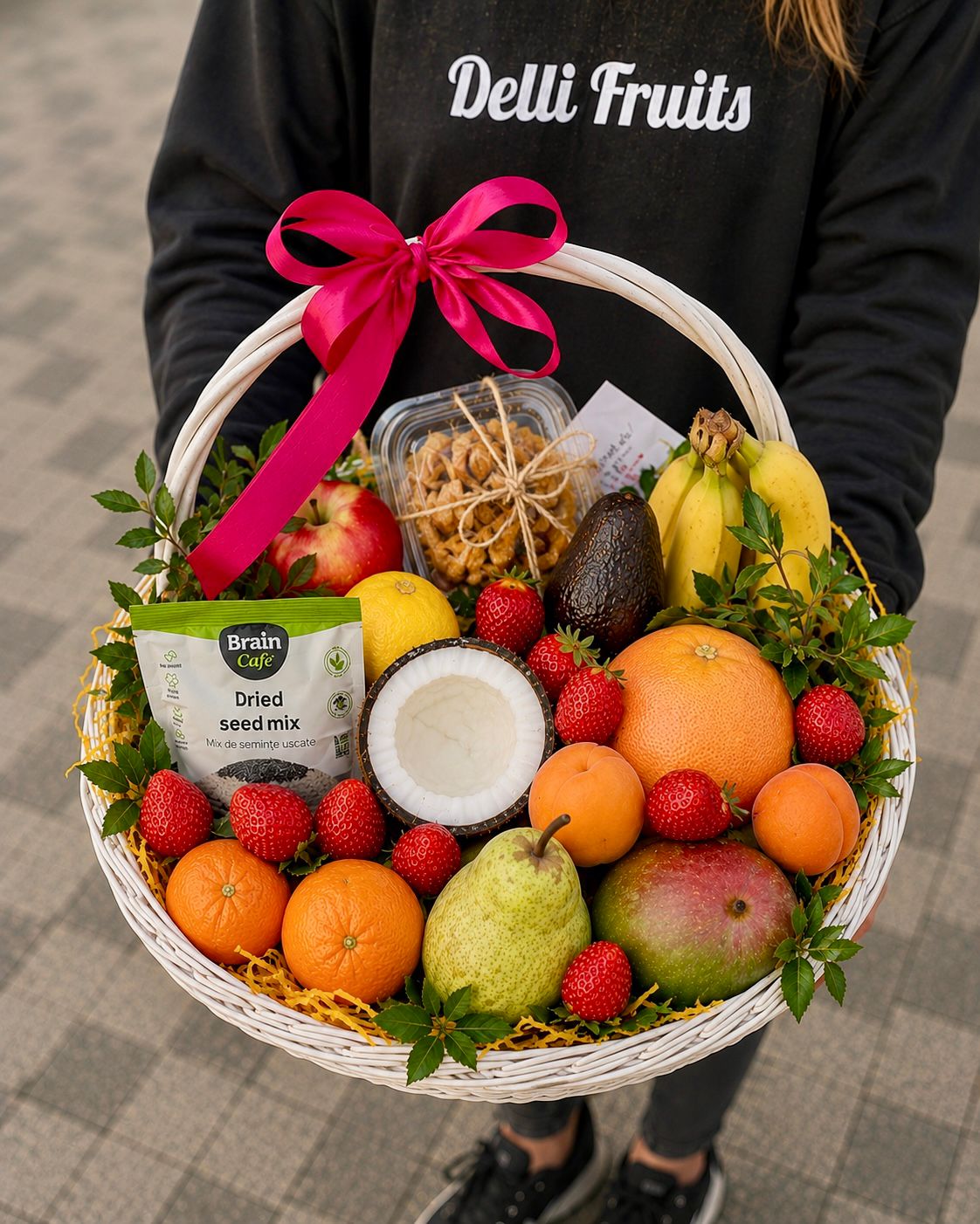Cadou cu fructe Nr. 47 — Setul „Tropical Energy Mix” delligiftshop.md