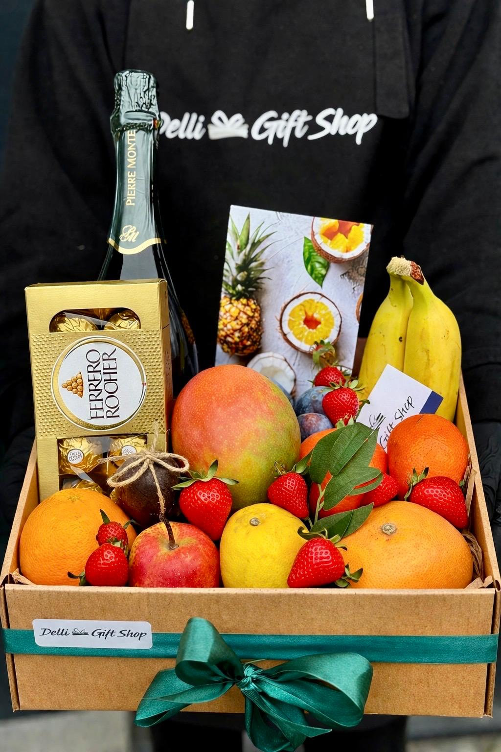 Cadou cu fructe „Nr. 31” — Efervescență Tropicală delligiftshop.md