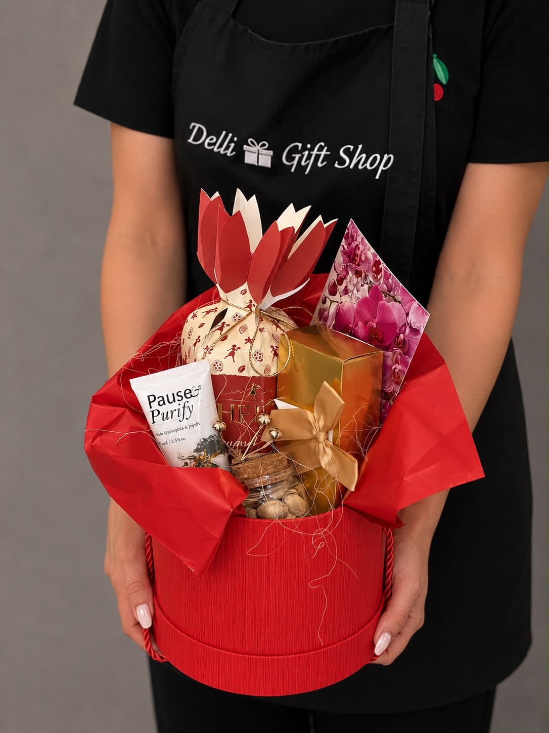 Cadou pentru ocazii Nr. 15 — Setul „Eleganță Aurie” delligiftshop.md