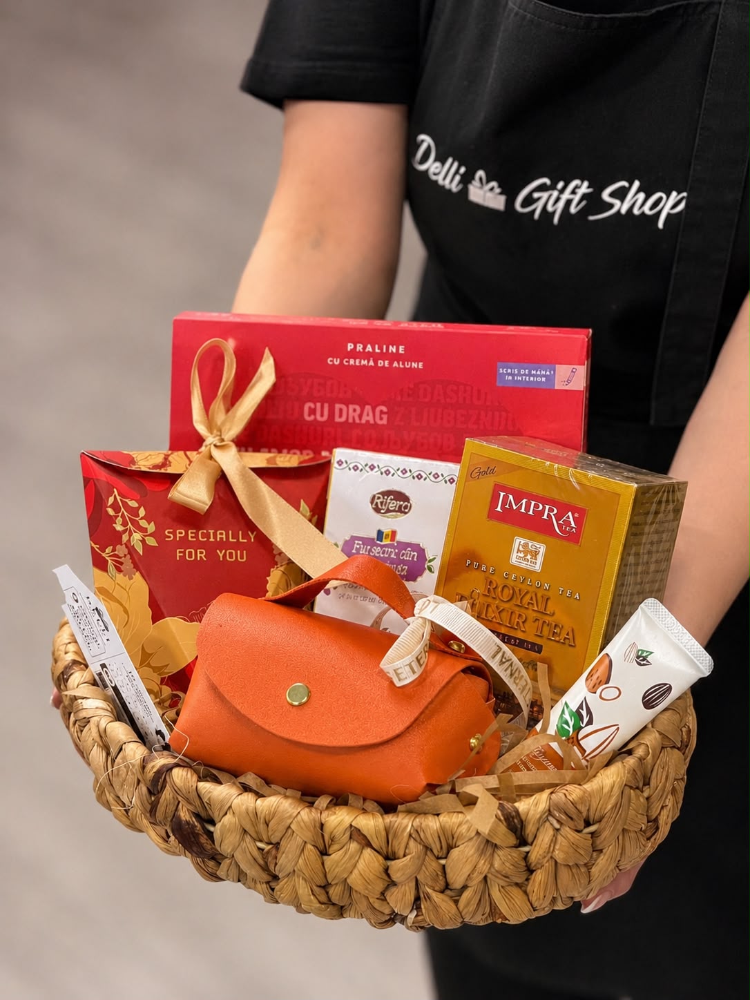 Cadou pentru ocazii Nr. 22 — Setul „Eleganță Caldă” delligiftshop.md