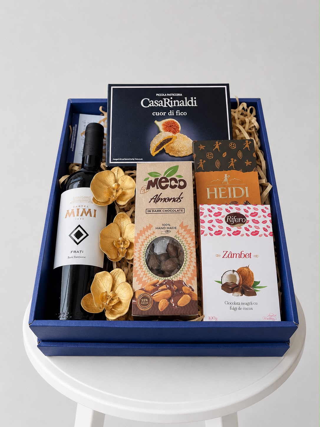 Cadou pentru Ocazii Nr. 27 – Eleganță, Vin & Delicii Fine delligiftshop.md