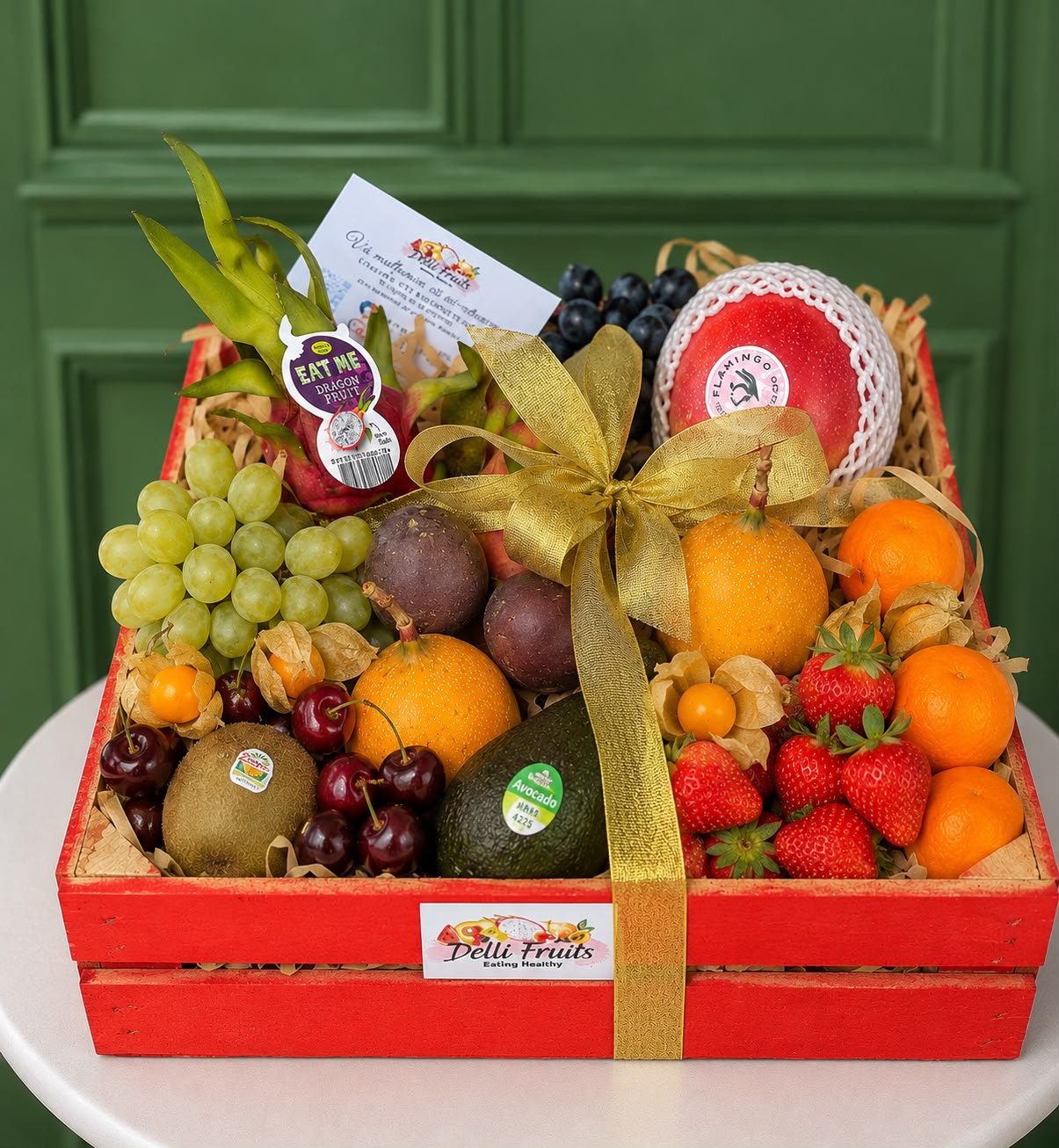 Cadou cu Fructe Nr. 53 – Prospețime Exotică & Răsfăț Natural delligiftshop.md