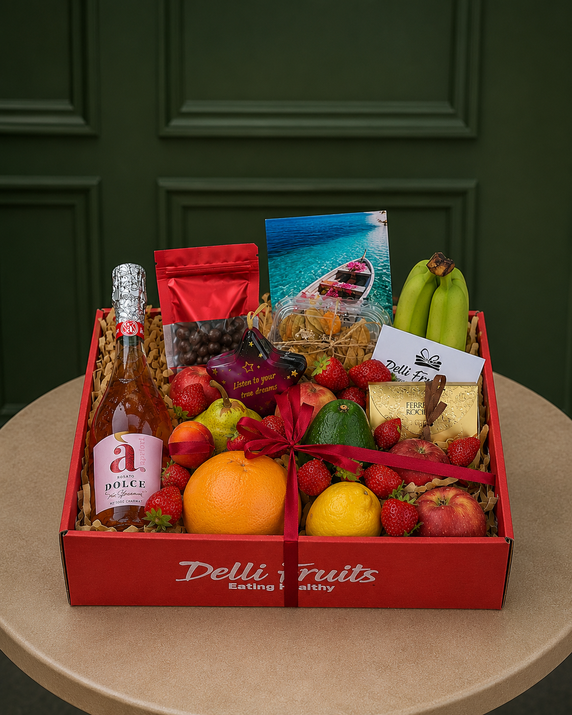 Cadou cu Fructe Nr. 60 – Eleganță și Răsfăț delligiftshop.md