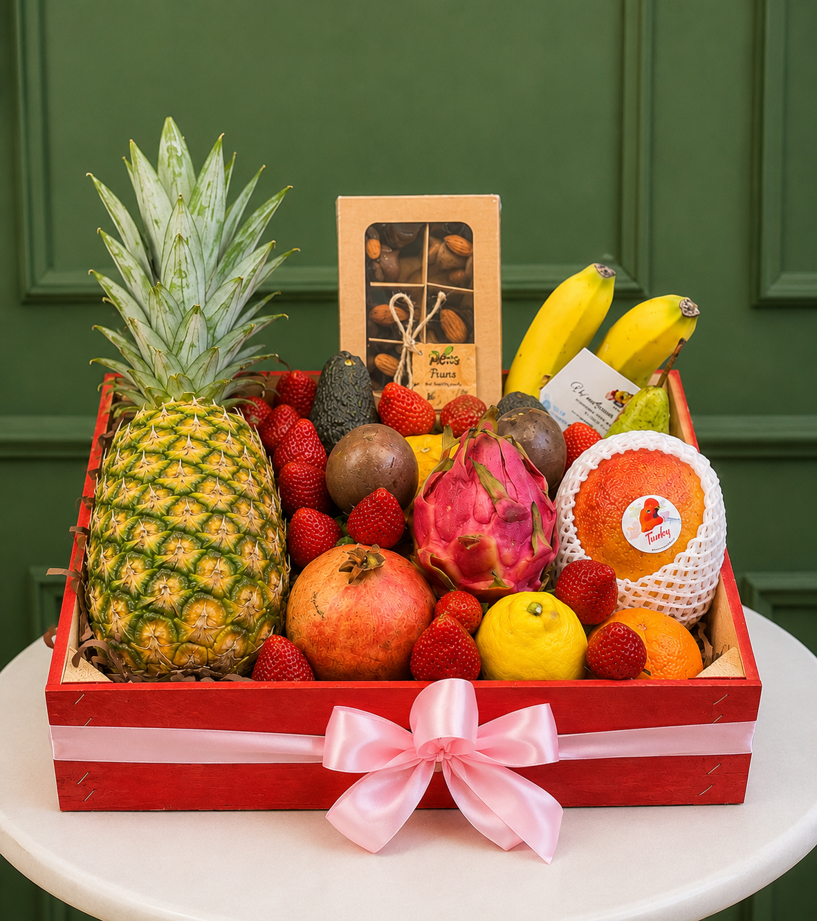 Cadou cu Fructe Nr. 69 – Selecție Exotică Premium delligiftshop.md