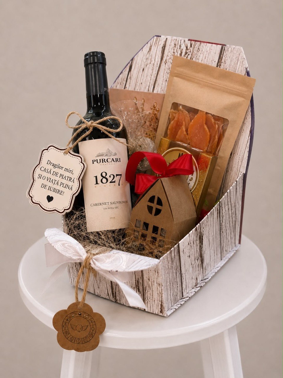 Cadou pentru miri Nr. 8 – Casă de piatră delligiftshop.md