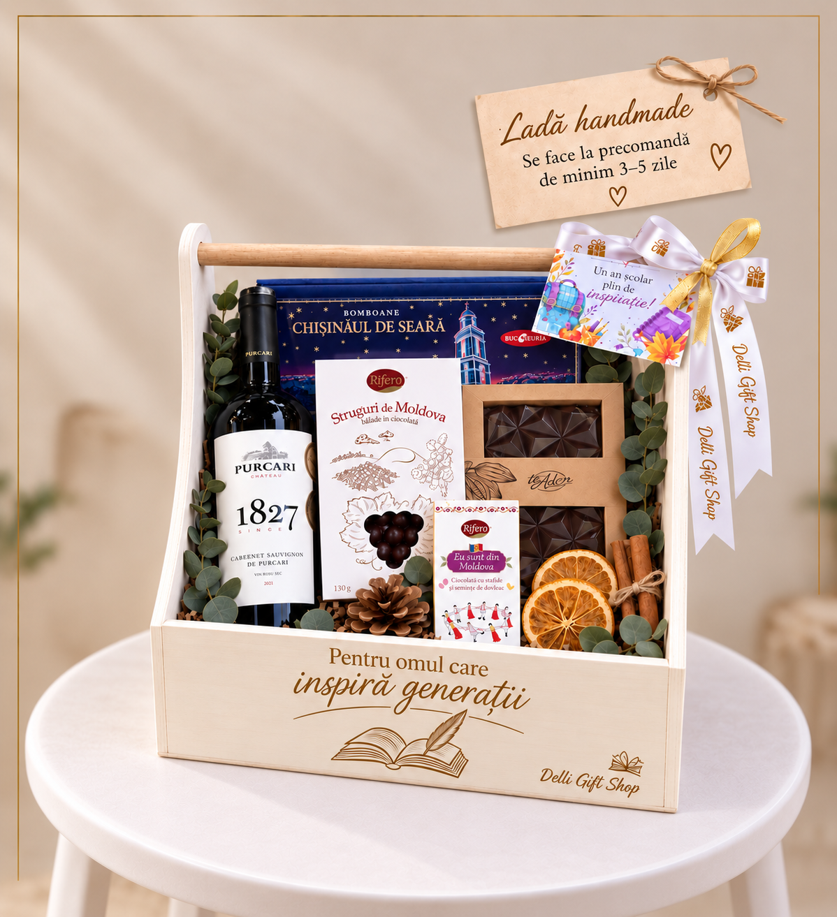 Cadou pentru profesori Nr. 196 – Lada Inspirației delligiftshop.md