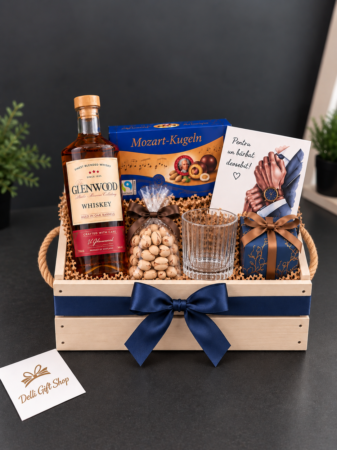 Cadou pentru Bărbați Nr. 76 – Whisky & Delicii Fine delligiftshop.md