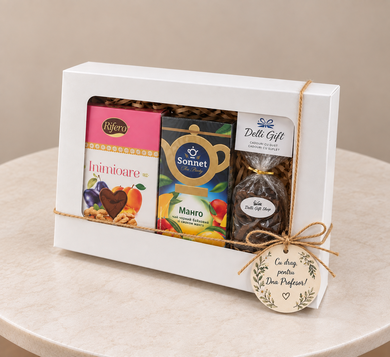 Cadou pentru Profesori Nr. 207 – „Un Gând Dulce de Mulțumire” delligiftshop.md