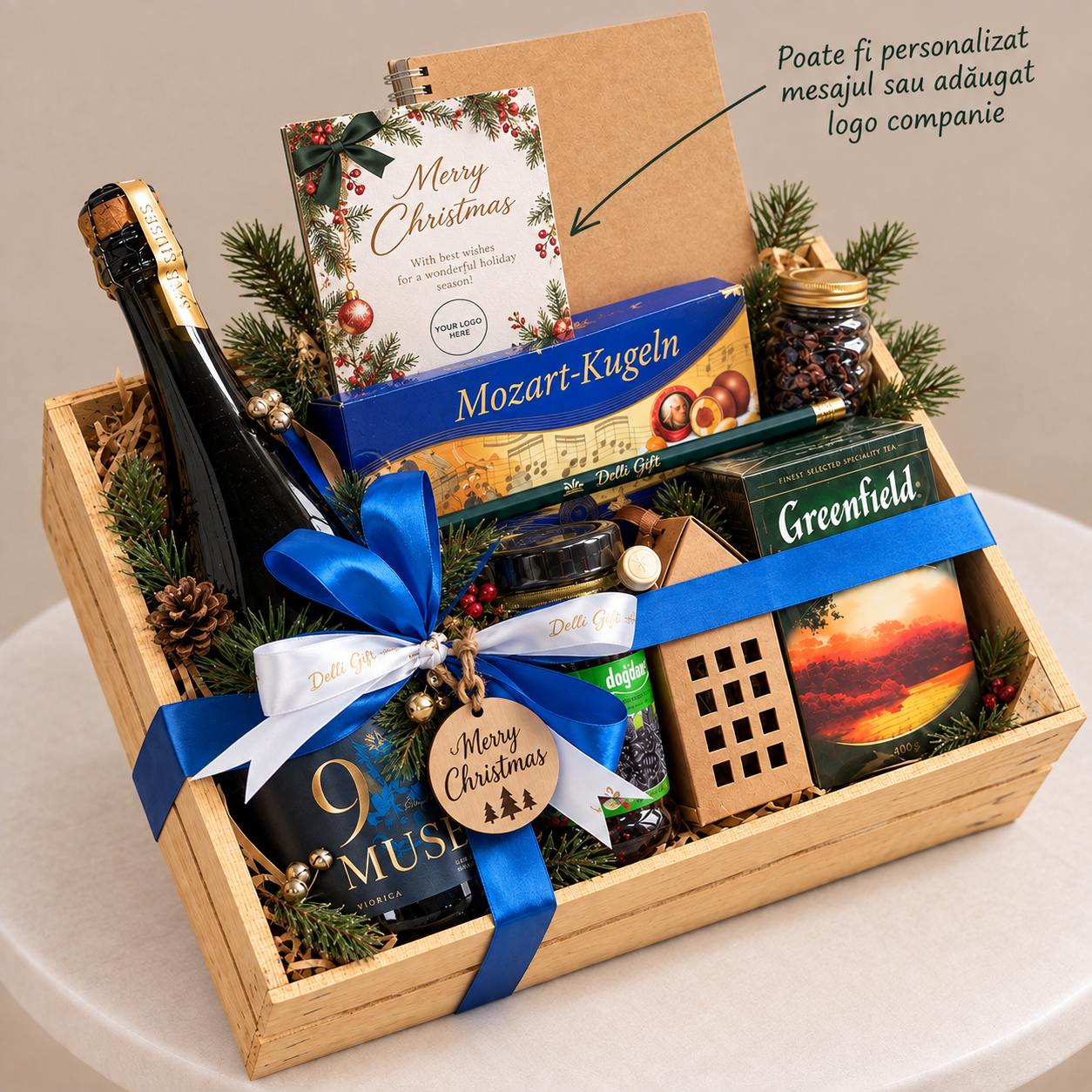 Cadou de Crăciun & Anul Nou Nr. 12 – „Eleganță Festivă” delligiftshop.md