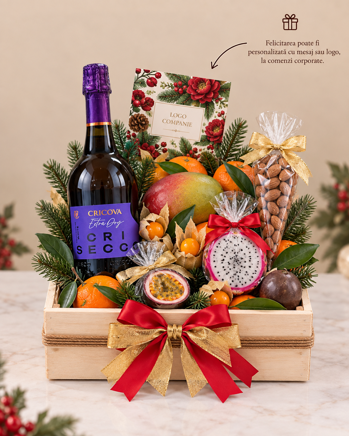 Cadou corporate de Crăciun Nr. 106 delligiftshop.md